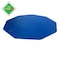 Colortex 9Mat Polycarbonate 9-Sided Blue Chair Mat for Hard Floors - 38" x 39" FC121001009RBL - alternate 1